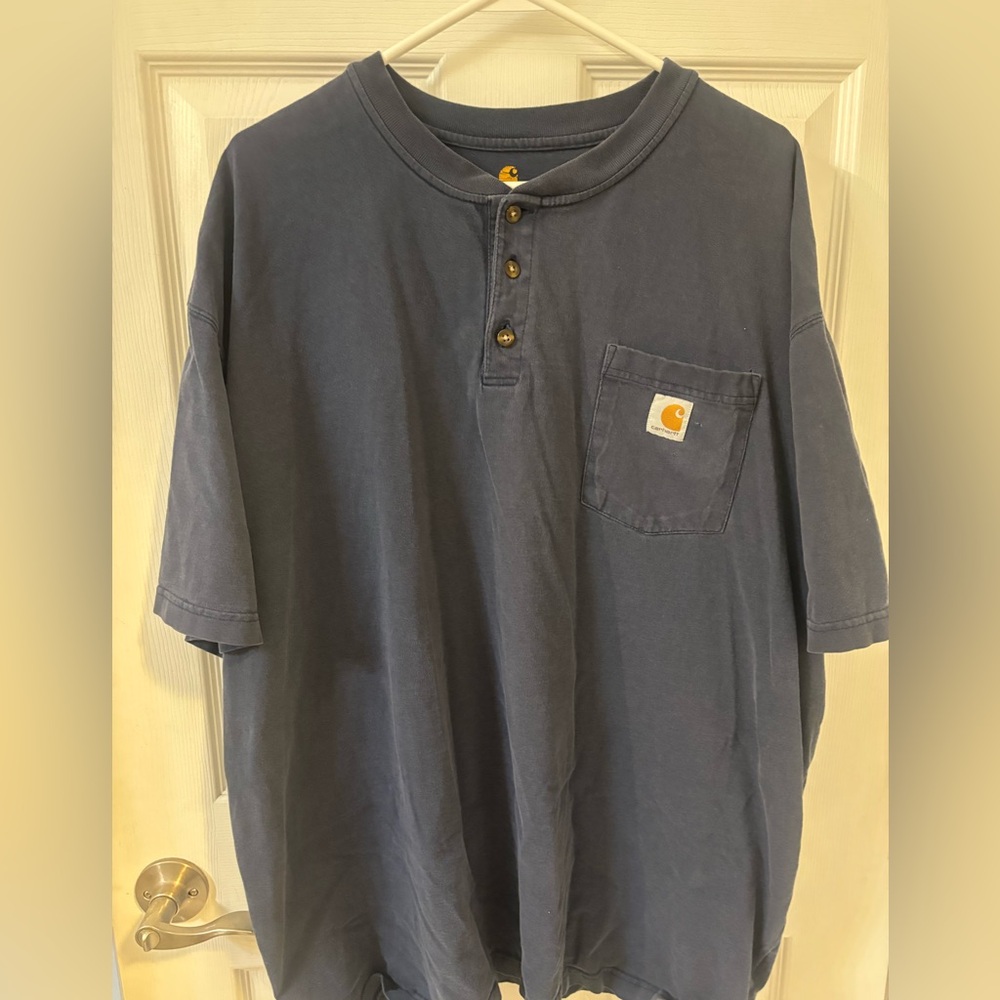 Carhartt‎ Men's Navy Shirt-5/$25